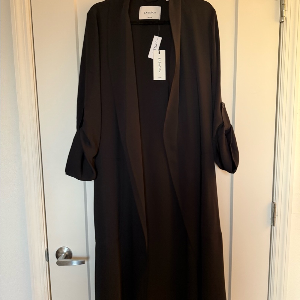 Aritzia Kahlo Robe  Black - Picture 2 of 5